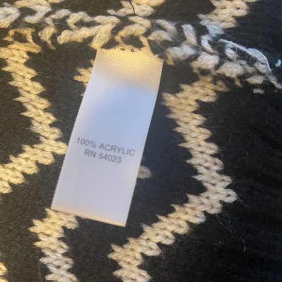 Chevron print cardigan sweater - Picture 5 of 5